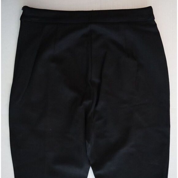 LUCY PARIS PA8907-1 Women's Sz Small Black Kari Slit Cuff Stretch Pants - Picture 6 of 11